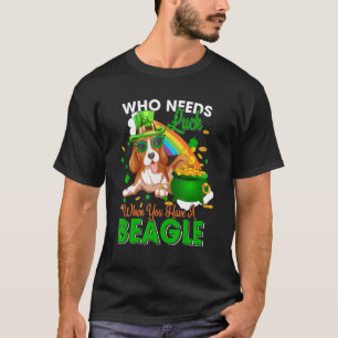 Camiseta Quem Precisa De Sorte Quando Você Tem Um Bagle Fel