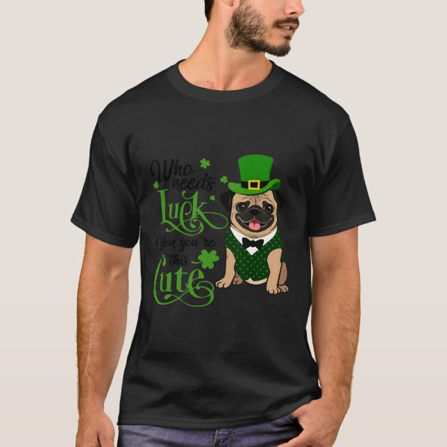 Camiseta Quem precisa de sorte quando você&x27;é esta class (Frente)