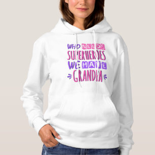 Camiseta Quem precisa de super heróis nós temos avô