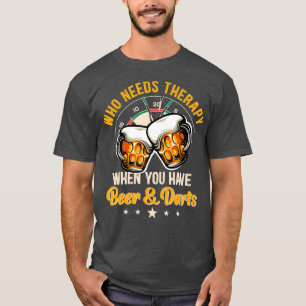 Camiseta Quem precisa de terapia quando você toma cerveja e