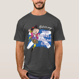 Camiseta Quem rico uma Marcha das Terras Altas?