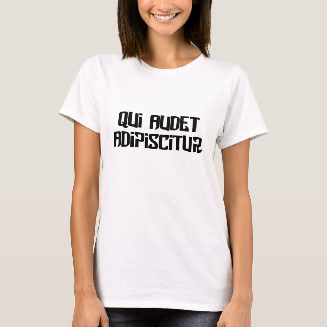 Camiseta Quem se atreve a ganhar! (Frente)