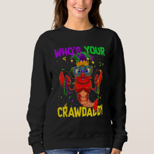 Camiseta Quem Seu Crawaddy Jester Miçanga Mardi Gr
