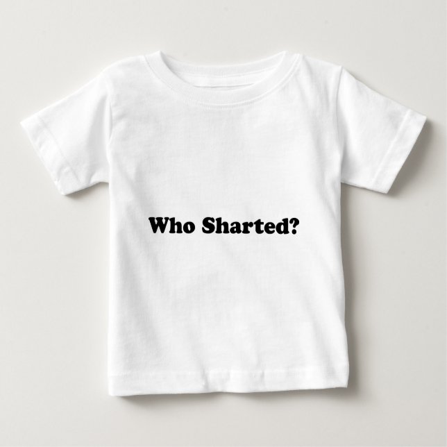 Camiseta Quem Sharted? (Frente)