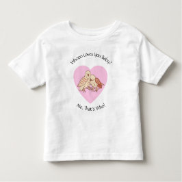 Camiseta Quem Te Ama Bebê? Chá de fraldas do Namorados