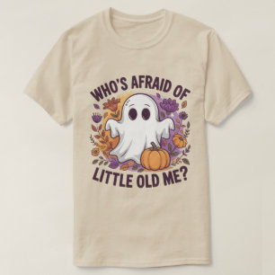 Camiseta Quem Tem Medo de Mim? Fantasma Assustador 