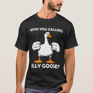 Camiseta Quem Você Chama De Bobo Goose Engraçado Gym Meme B