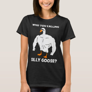 Camiseta Quem Você Chama De Bobo Goose Funny Gym Meme 1