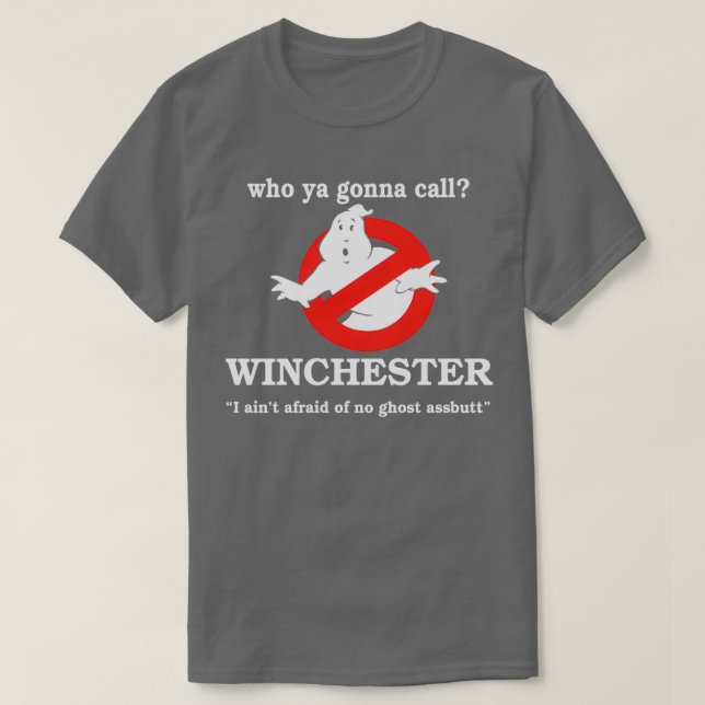 Camiseta Quem Você Vai Chamar Winchester? (Frente do Design)