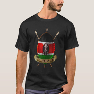 Camiseta Quênia Flag Kenyan