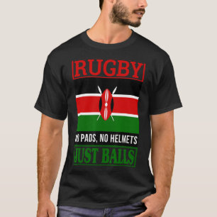 Camiseta Quênia Funny Rugby
