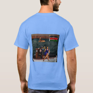 Camiseta Quênia ligado