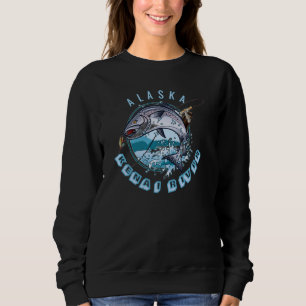 Camiseta Quênia River Alaska Alaskan Salmon Fisheries Trip 