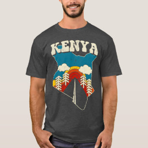 Camiseta Quênia Vintage Queniano Cory Arco-íris Retro 70S r