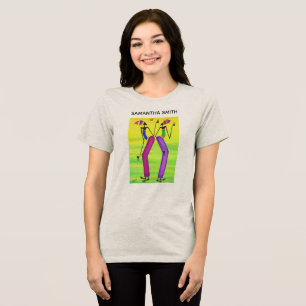 Camiseta Quênia Watercolor African Art Joy dançando garotas