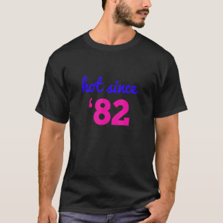 Camiseta Quente Desde 82 Bonito presente de aniversário de