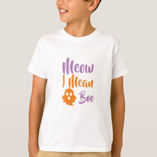 Camiseta Quer Dizer "Boo-catoentre-halloween"