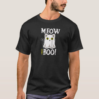 Camiseta Quer Dizer, Dia de as Bruxas engraçado De Boo, Gho