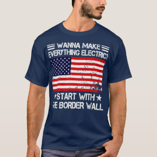 Camiseta Quer Fazer Tudo Começar Elétrico Com A Borda