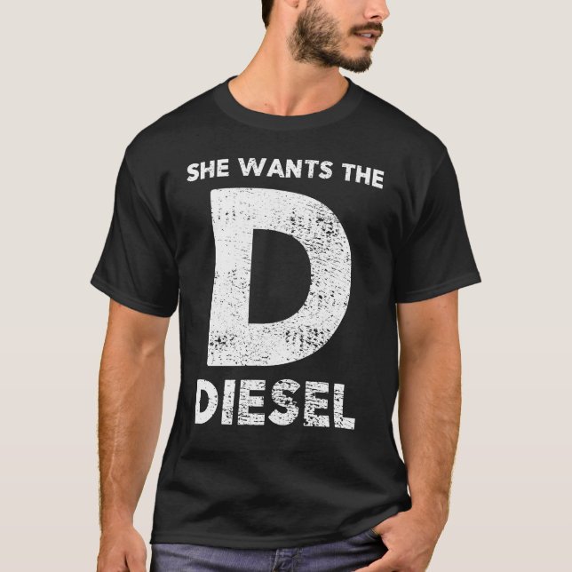 Camiseta Quer o D - presente diesel (Frente)