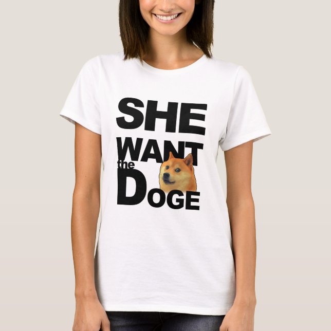 Camiseta Quer o Doge (Frente)