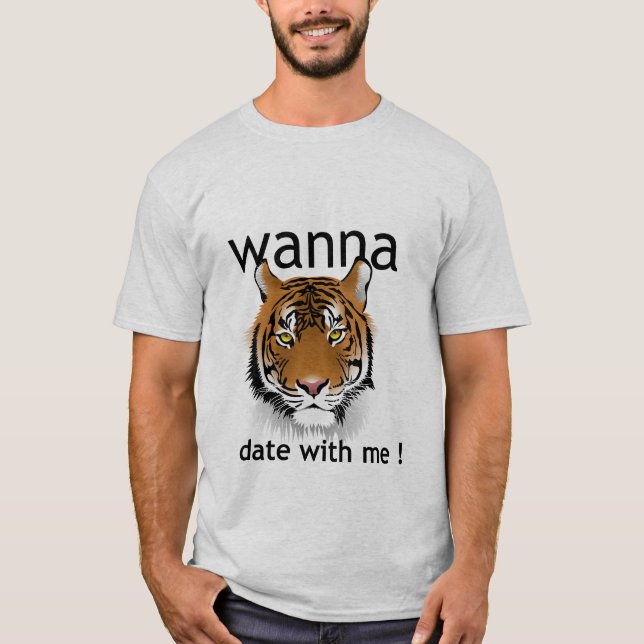 Camiseta Quer sair comigo? (Frente)