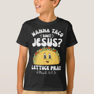Camiseta Quer Taco Sobre Jesus Cinco De Mayo Mulheres Homen