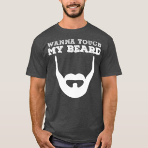 Camiseta Quer tocar minha barba na saia clássica