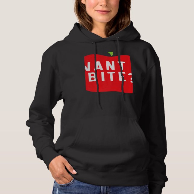 Camiseta Quer Uma Mordida Equipe de Colheita de Maçã Fruta  (Frente)