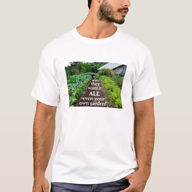 Camiseta Querem tudo (luz) (Frente)