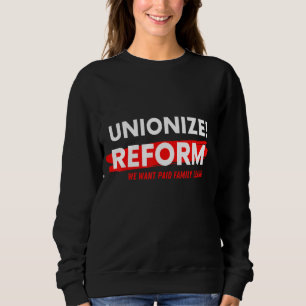 Camiseta Queremos Trabalho Reformador De Licença Familiar R