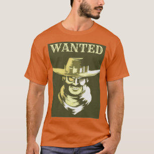 CAMISETA QUERIA RECOMPENSA PARA A VELHA OUTLADA DE COWBOY O