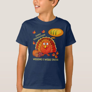 Camiseta Queria Ser Tacos Turquia Graças A Unisex
