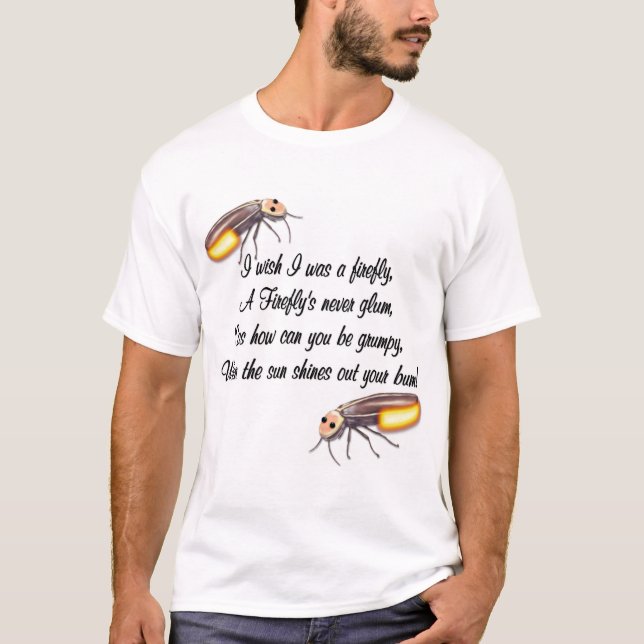 Camiseta Queria ser um Firefly (Frente)