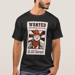 Camiseta Queria Ser Um Gato Muito Bonito