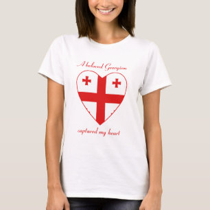 Camiseta Querida da Bandeira da Geórgia