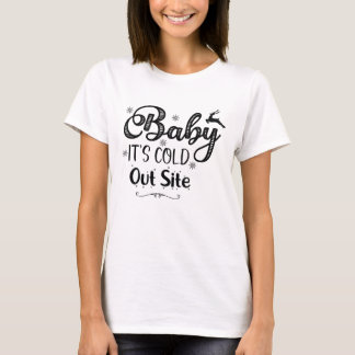 Camiseta Querida É Frio Sítio Feliz Árvore de Natal Engraça