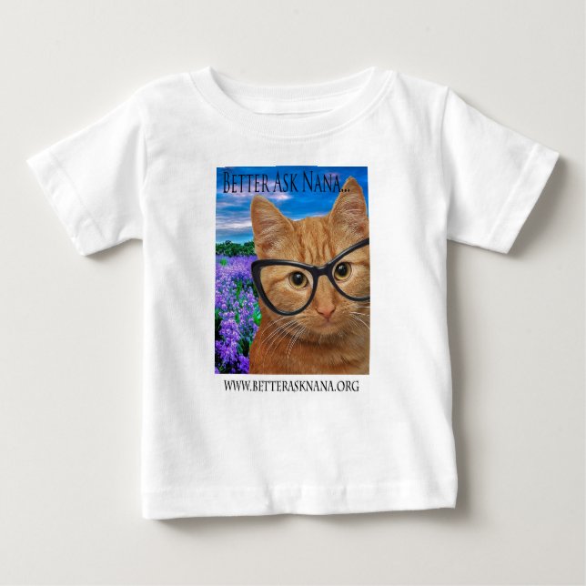 Camiseta querida, é melhor perguntar à nana (Frente)