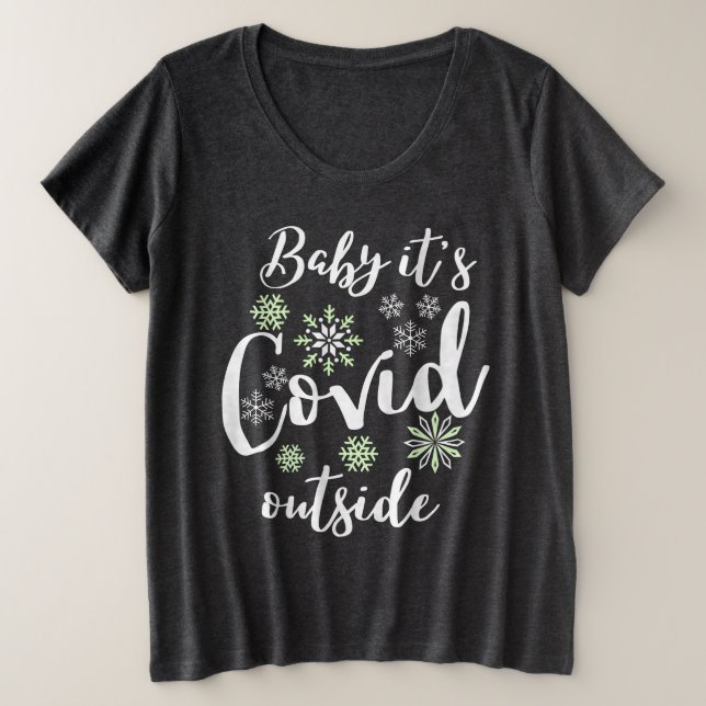 Camiseta Querida, está fria lá fora - Querida está fria lá  (Frente do Design)