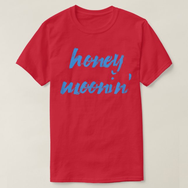 Camiseta Querida LuaCasal casada que corresponde à lua de m (Frente do Design)