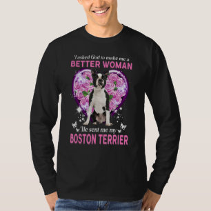 Camiseta Querida mãe, dono de cachorro feliz Dia de as mães