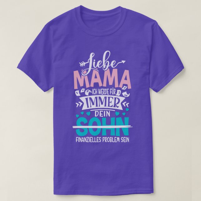Camiseta Querida Mãe Filho (Frente do Design)