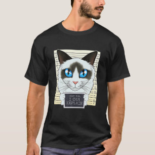 Camiseta Querida Mãe, Posso Explicar Que Gato De Ragdoll M