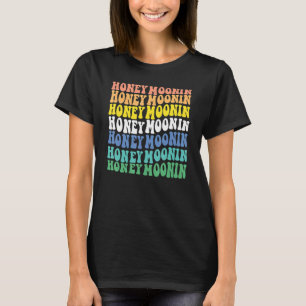 Camiseta Querida Moonin Diversão Lua De Mel Noiva E Grove H