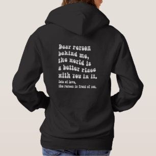 Camiseta Querida Pessoa Atrás de Mim