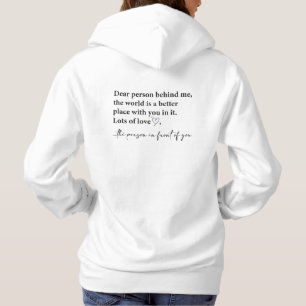 Camiseta Querida Pessoa Atrás De Mim