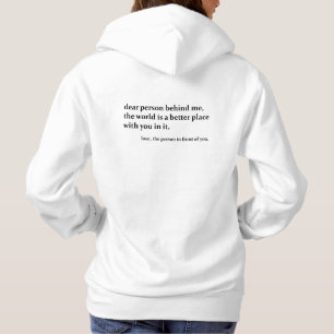 Camiseta Querida Pessoa Atrás de Mim - Gentileza