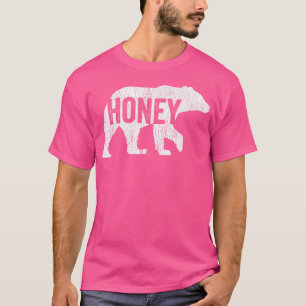 Camiseta Querida Urso Correspondente Família Acampando Urso