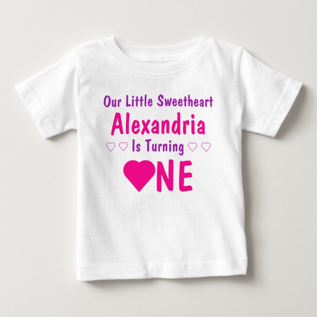 Camiseta Queridinho 1º Aniversário (Frente)