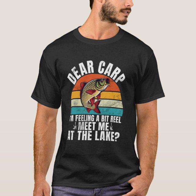Camiseta Querido Carpa Estou Me Sentindo Um Pouco Carpa Enc (Frente)